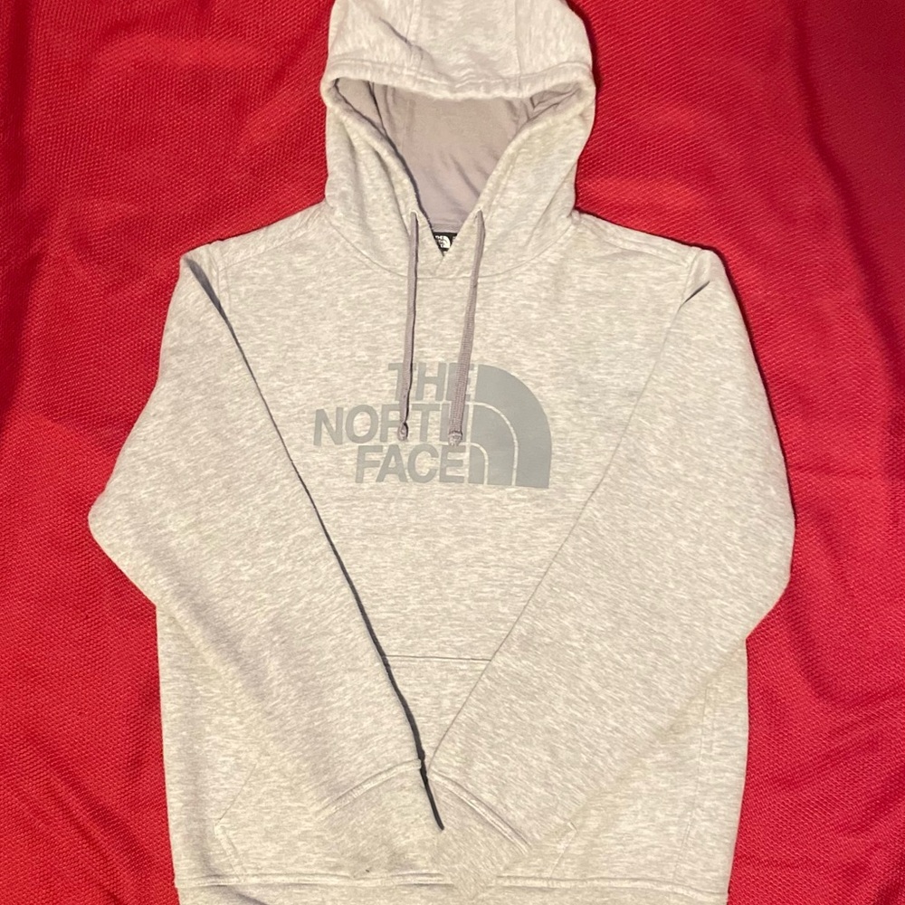 The North Face Light Gray Men's Hoodie